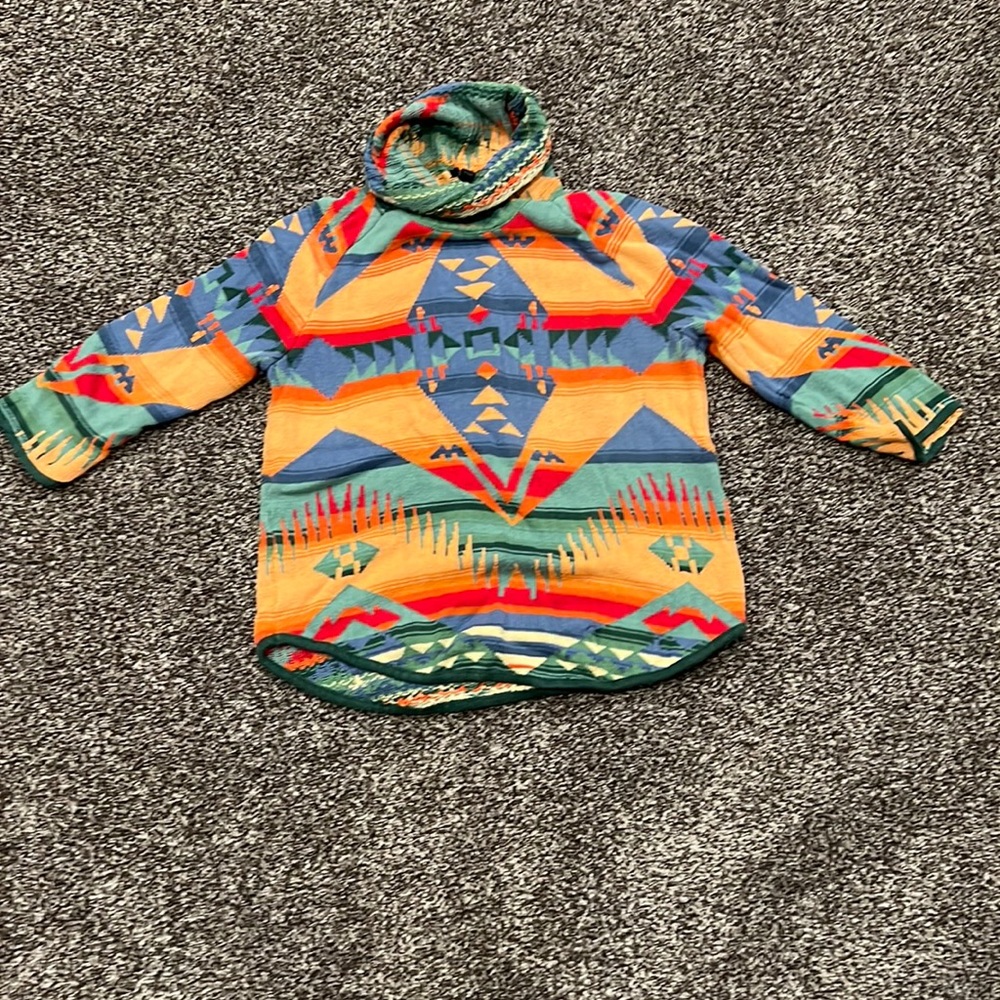 Aztec chaps sweater